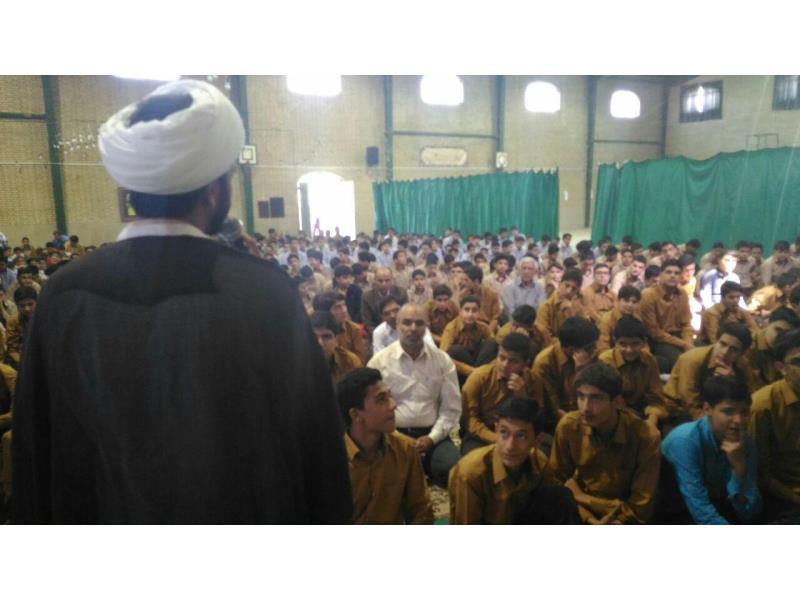 مراسم اولین نماز جماعت سال 95-96