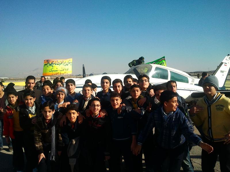 شرکت در مانور نیروی هوایی سپاه 