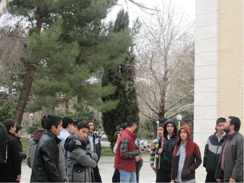 اردوی یکروزه باغ غدیر کلاس هشتم نبوت