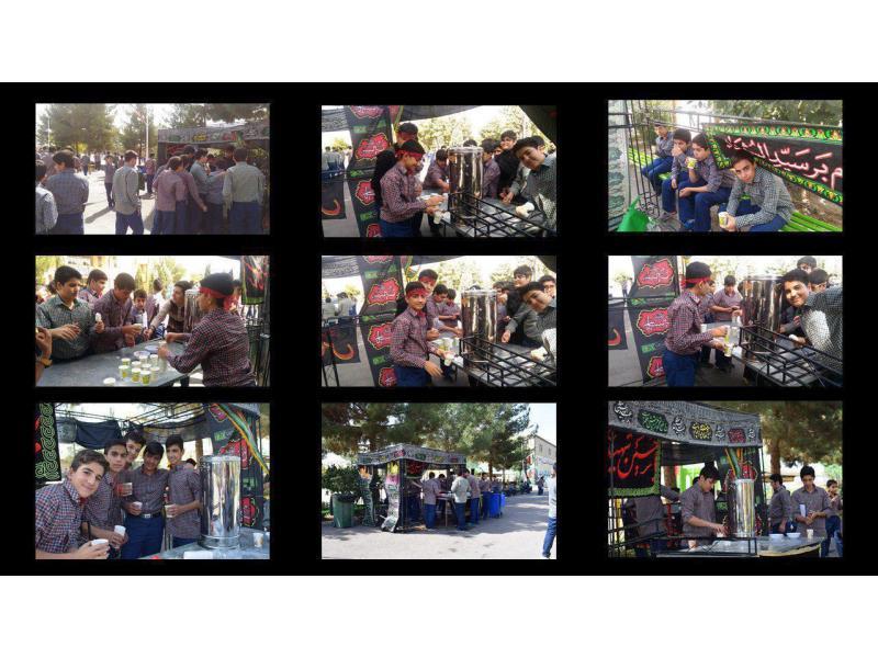 برگزاری ایستگاه صلواتی