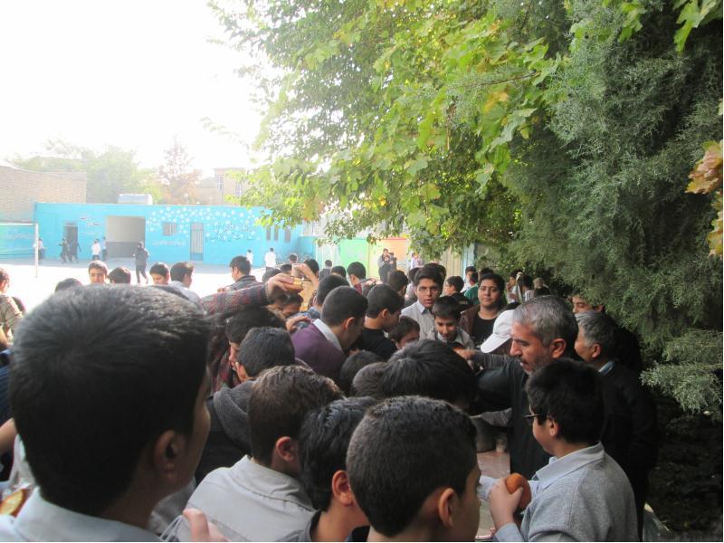 ایستگاه صلواتی هیات دانش آموزی