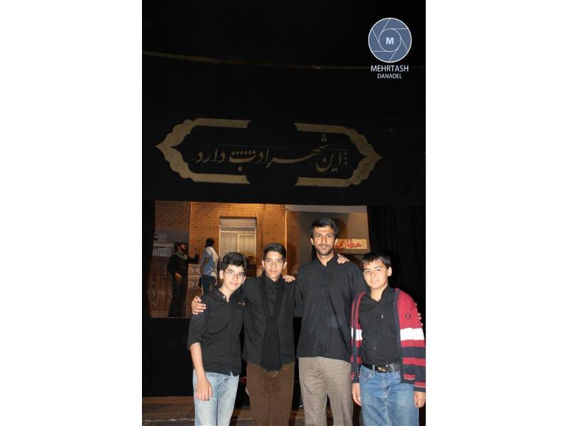 برداشت آزاد از محفل عاشورائیان عکاس  مهرتاش دانادل