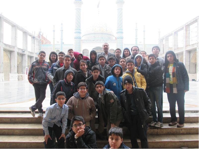 مشهد اردهال کاشان  -- زیارت امام زاده علی بن باقر (علیه السلام)- ( مدرسه راهنمایی امام محمد باقر )