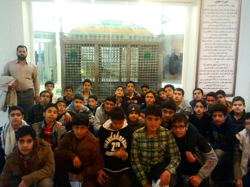 بازدید از موزه حضرت 