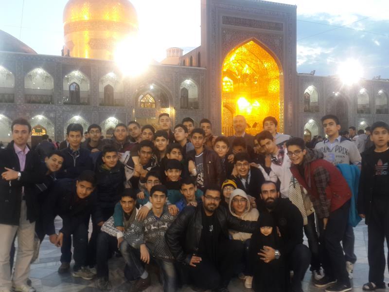 اردوی زیارتی مشهد مقدس اسفند 93پایه هشتم